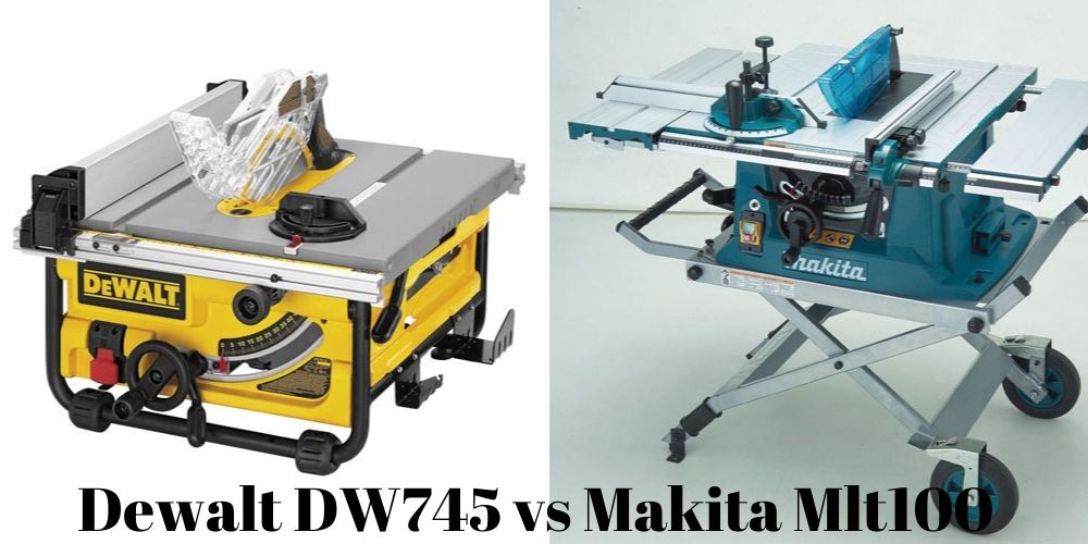 Dewalt DW745 vs Makita Mlt100