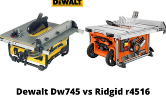 Dewalt Dw745 vs Ridgid r4516